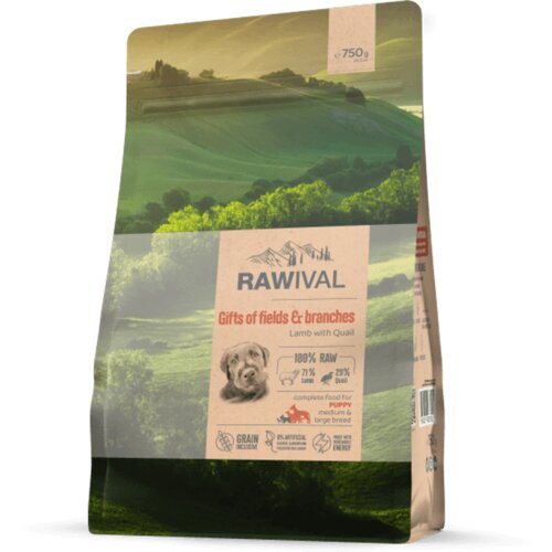 Craftia rawival gifts of fields & branches puppy medium & large breed - 750 g Cene