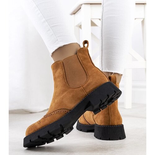 D/CEO Beige boots Huff Cene
