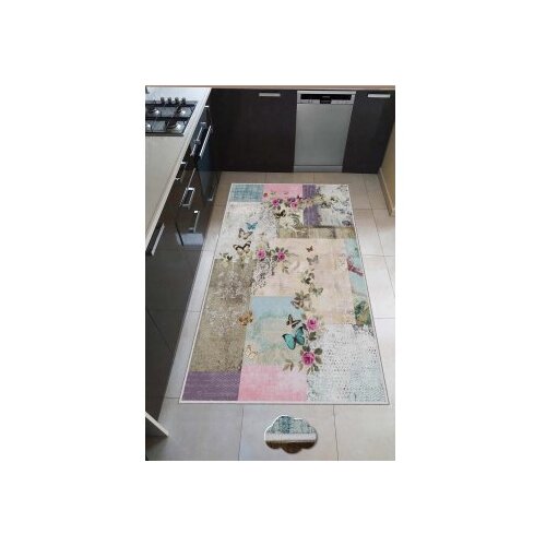 Conceptum Hypnose Tepih Hmnt558, Pravougaoni, 100 x 200 cm, Šareni Cene