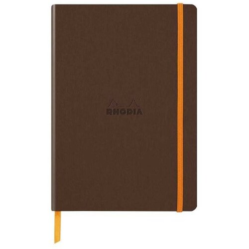  Notes A5, Rhodiarama soft, s gumicom, diktando crte, brončani Cene