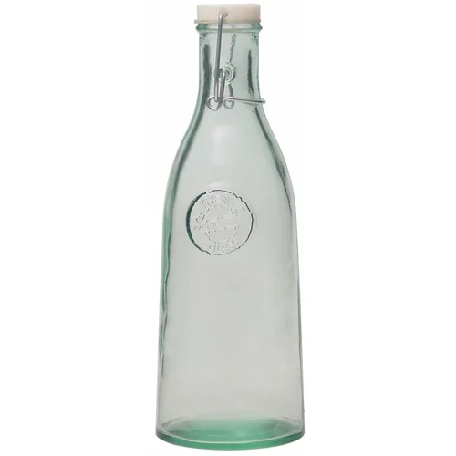 Ego Dekor Steklenica s pokrovčkom iz recikliranega stekla Authentic, 1 l