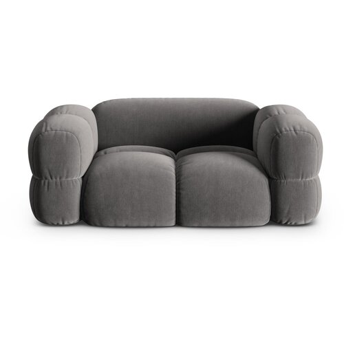 Cosmopolitan Design Siva žametna sedežna garnitura 180 cm Loretto – Cene