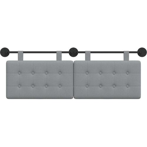  Držeće uzglavlje Zidne tkanina - Svjetlosiva 120 cm bez LED Slike