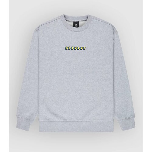 Element World Peace Pulover mid grey heather Slike