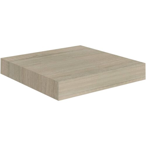 Maison Chic Stenska polica - Viseča Polica barva hrasta 23x23,5x3,8 cm MDF, (21784931) Cene