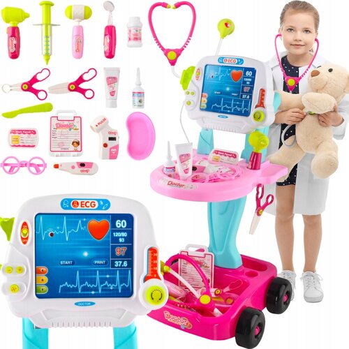  Medicinski pribor od 18 dijelova s ​​kolicima Cijene