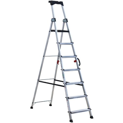Cagsan Merdevine aluminijumske 6+1 Hazar Pro Cene