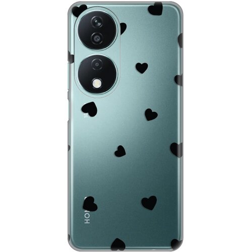 torbica silikonska print skin za honor X7b hearts Slike