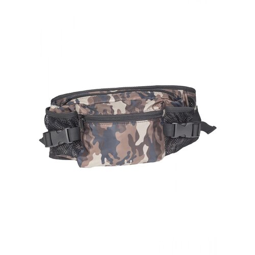 Urban Classics Accessoires Nylon Waist Bag blk/browncamo Cene