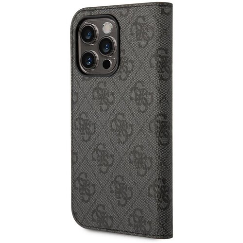 Guess Maska za telefon na preklop PC/ TPU 4G Metal Camera Outline Book za iPhone 14 Pro Max crna Cene