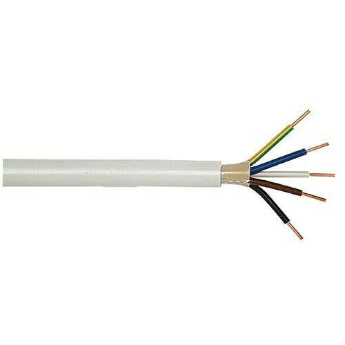  Izolirani kabel za vlažne prostorije (NYM-J5G1,5, Duljina: 50, Sive boje) Cijene