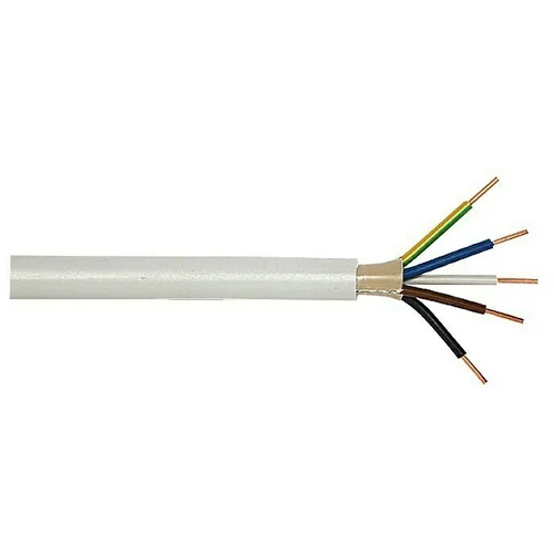  Izolirani kabel za vlažne prostorije (NYM-J5G1,5, Duljina: 50, Sive boje)