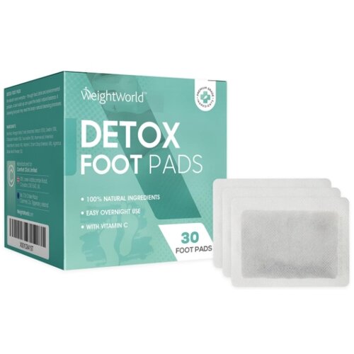 LocoNatura detox foot patches - prirodni flasteri protiv toksina (30 flastera) Slike
