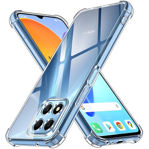 Techsuit Silikonska futrola s ojačanim rubovima za Honor X6/X8 5G/70 Lite - Prozirna Cijene