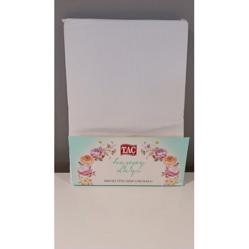 Tac Set posteljine Queen, 180x200cm, Beli Cene