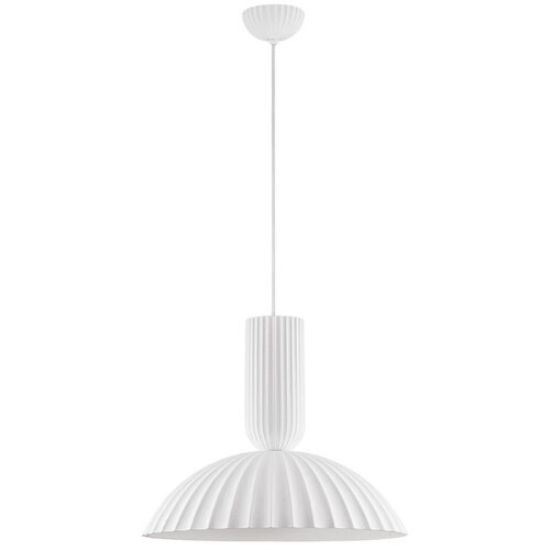 Nova Luce Bijela viseća svjetiljka od kamenine &oslash; 50 cm Ammos &ndash; Cijene