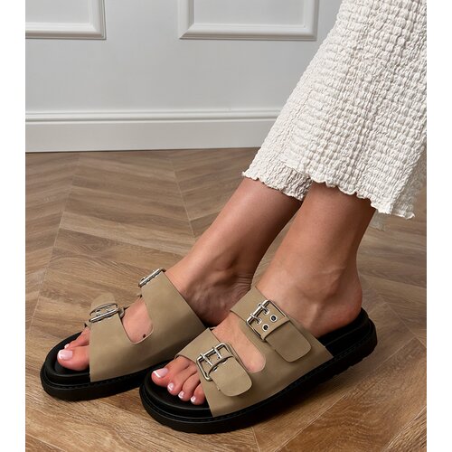 D/CEO Green flip-flops with buckles on straps Klinet Cene