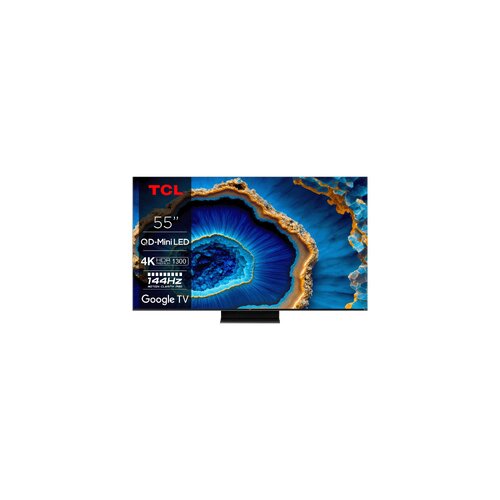 Tcl 55”C805 QD-Mini LED 4K TVGoogle TV; DMI 2.1 ALLM 144Hz;144Hz Motion Clarity Pro; Dolby Atmos Cijene