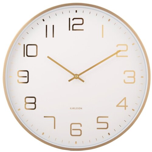 Karlsson Stenska ura ø 40 cm Elegance Glow – Cene