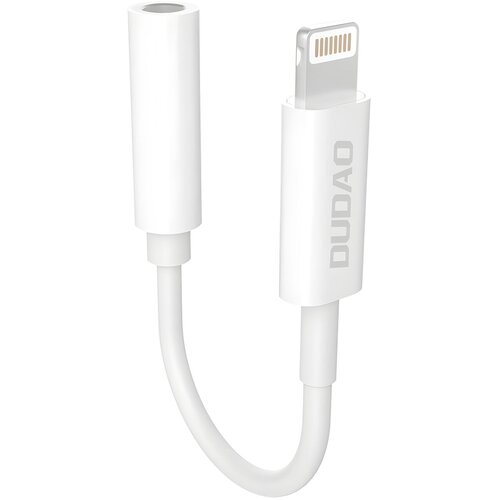 Dudao L16 audio adapter Lightning na 3,5 mm jack - 10 cm - Bijela KP36385 Cijene