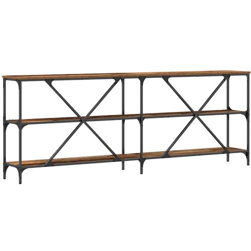  Konzolna stolica Staro drvo 200 x 30 x 75 cm Konstruirano drvo Slike