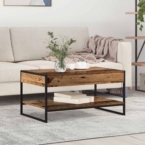  Kava Stol Staro drvo 80 x 50 x 40 cm Konstruirano drvo Cijene