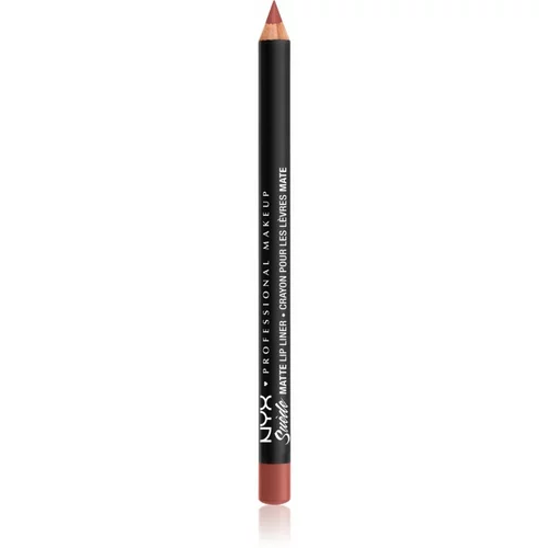 NYX Professional Makeup Suede Matte Lip Liner mat svinčnik za ustnice odtenek 47 Kyoto 1 g