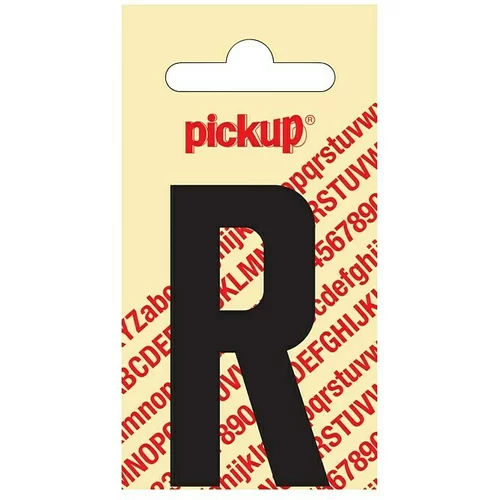  Nalepka Pickup (Motiv: R, črne barve, višina: 60 mm)