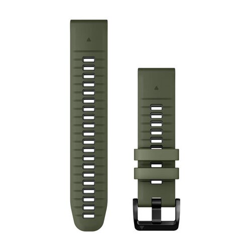 Garmin nadomestni pašček Quickfit 22'', silikonski, Moss/Graphite, (20836543) Cene