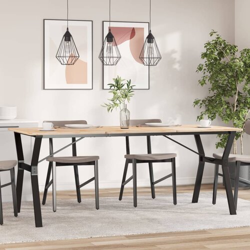 vidaXL Noge za blagovaonski stol Y-oblika 180x80x73cm lijevano željezo Cijene