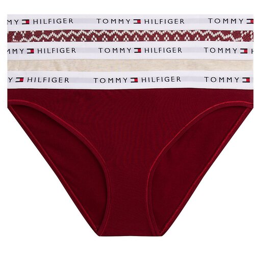 Tommy Hilfiger Underwear Spodnje hlačke &amp;#039;Essential&amp;#039; bež / mornarska / rdeča / volneno bela Slike