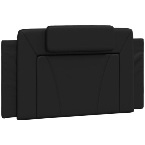 Maison Chic posteljno vzglavje - vzglavna omarica - vzglavna stranica črna 100 cm umetno usnje, (21704177) Cene