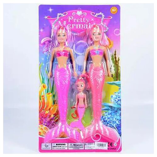 Magic Toys Dve sireni z malo morsko deklico Cene