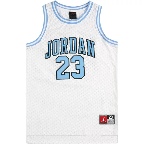 Jordan Majica svetlo modra / črna / bela