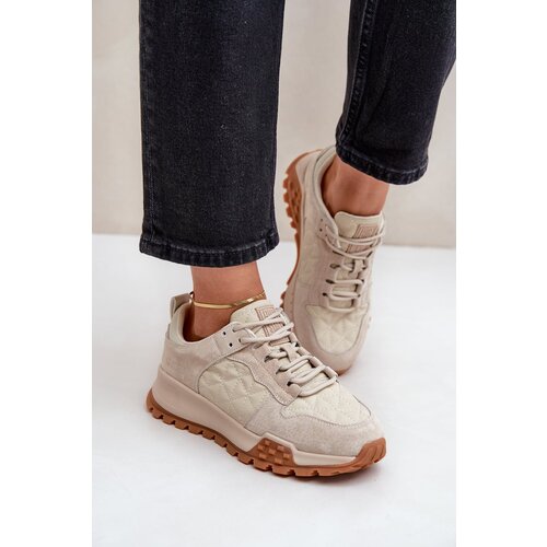 Big Star Women's Leather Sneakers Cene