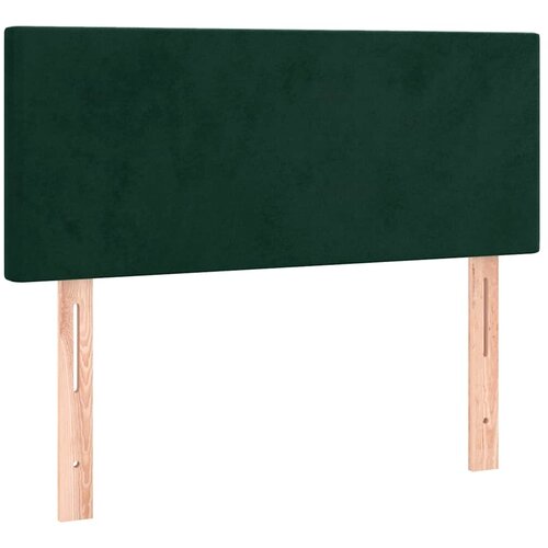 Box spring krevet s madracem tamnozeleni 80 x 200 cm bar&amp;scaron;unasti Slike