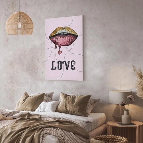  Slika - Liquid Lips (1 Part) Vertical 20x30 Akustična Slike