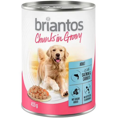 briantos Chunks in Gravy 6 x 415 g - Losos i mrkva