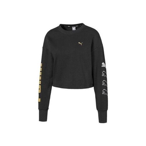 Puma Rebel Crew Sweat TR Crna Slike