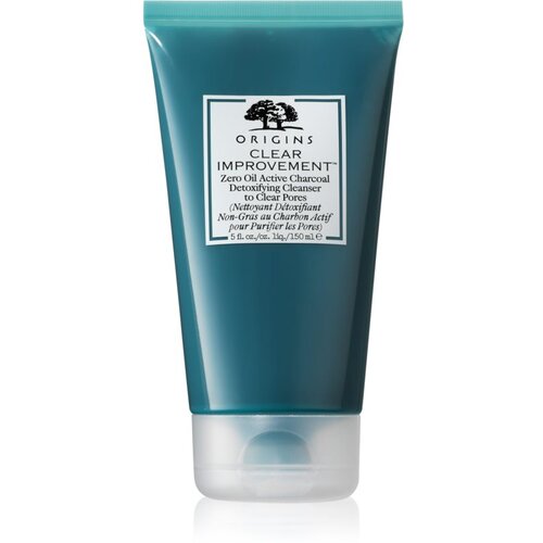 Origins clear Improvment&amp;trade; zero oil active charcoal cleanser gel za či&amp;scaron;čenje in razstrupljanje z aktivnim ogljem 150 ml unisex Slike