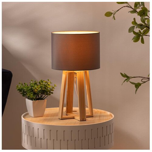 Atmosphera stona lampa molu 1xE27/25W/230V borovina/siva Cene