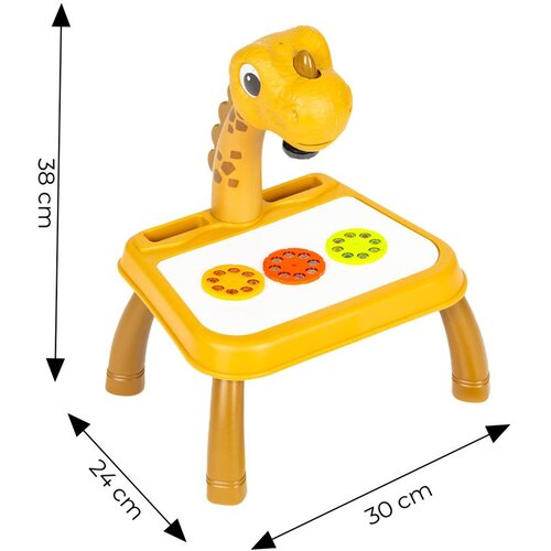  Dinosaur projektor žuti Slike