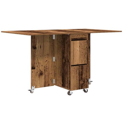  Blagovaonski stol 2 pcs 140 x 80 x 77 cm Konstruirano drvo Slike