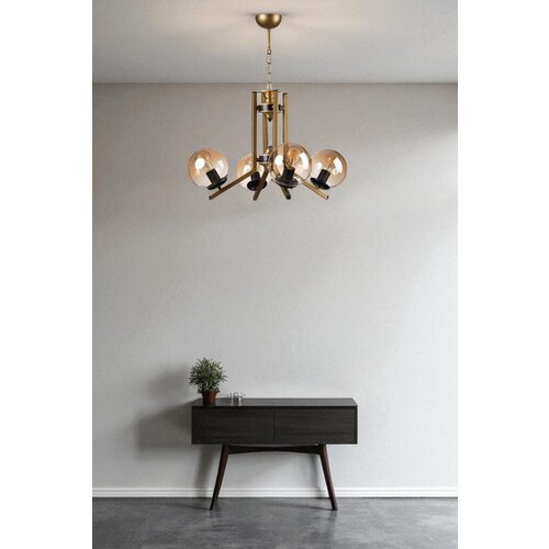 Opviq Luster 2589297, Zlatne boje Slike