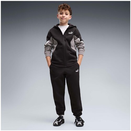 Puma Trenirka komplet Ess Block Full-Zip Sweat Suit B Črna Slike