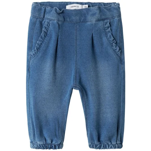 name it hlače denim DH 13224704 Ž plava 80