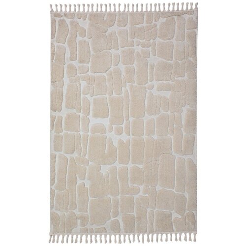 Flair Rugs Kremno bela preproga 200x300 cm Esra Cobbled &ndash; Cene
