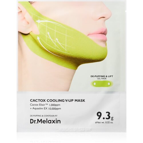 Dr. Melaxin Cactox Cooling V-Up Mask maska za oblikovanje obraza z vlažilnim učinkom 4x9.3 g Slike