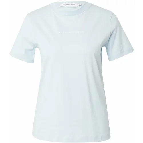 Calvin Klein Jeans Majica 'INSTITUTIONAL' svijetloplava / bijela