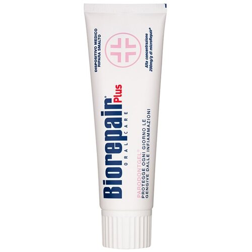 Biorepair Plus Parodontgel pomirjevalna zobna pasta ki podpira regeneracijo razdraženih dlesni 75 ml Cene